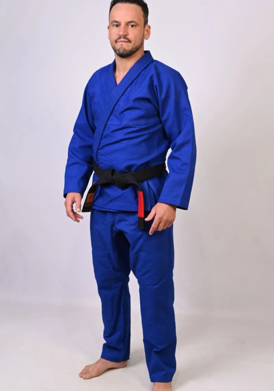 	 Kimono In The Guard Jiu-Jitsu Liso PRÓ AZUL