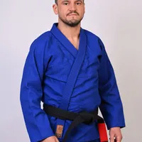 	 Kimono In The Guard Jiu-Jitsu Liso PRÓ AZUL - imagem 4
