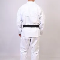 	 Kimono In The Guard Jiu-Jitsu Liso PRÓ BRANCO - imagem 7