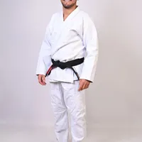 	 Kimono In The Guard Jiu-Jitsu Liso PRÓ BRANCO - imagem 3