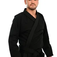 Kimono In The Guard Jiu-Jitsu Liso Preto - imagem 4