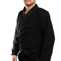 Kimono In The Guard Jiu-Jitsu Liso Preto - imagem 5