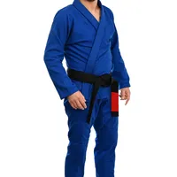Kimono In The Guard Jiu-Jitsu Liso Azul - imagem 4