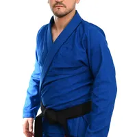 Kimono In The Guard Jiu-Jitsu Liso Azul - imagem 5
