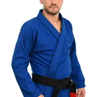 Kimono In The Guard Jiu-Jitsu Liso Azul - imagem 6