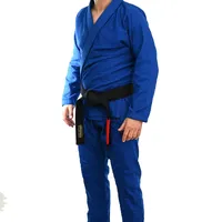 Kimono In The Guard Jiu-Jitsu Liso Azul - imagem 3