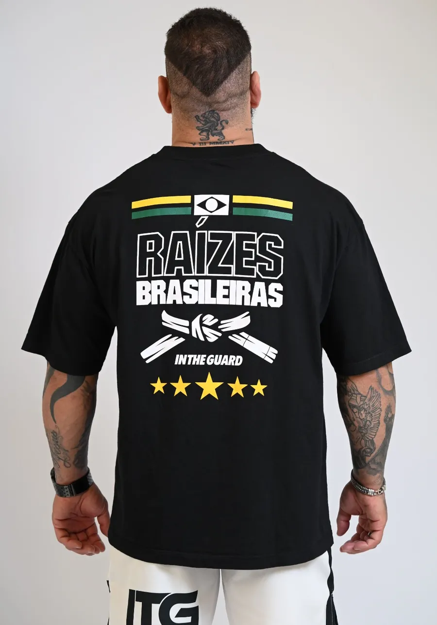 Camiseta Masculina Raiz Brasileira