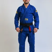 Kimono In The Guard BJJ Classic Azul - imagem 1