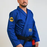 Kimono In The Guard BJJ Classic Azul - imagem 8