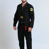 Kimono In The Guard BJJ Classic Preto - imagem 3
