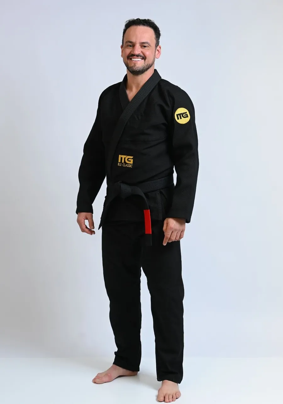 Kimono In The Guard BJJ Classic Preto