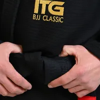 Kimono In The Guard BJJ Classic Preto - imagem 4