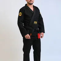 Kimono In The Guard BJJ Classic Preto - imagem 5