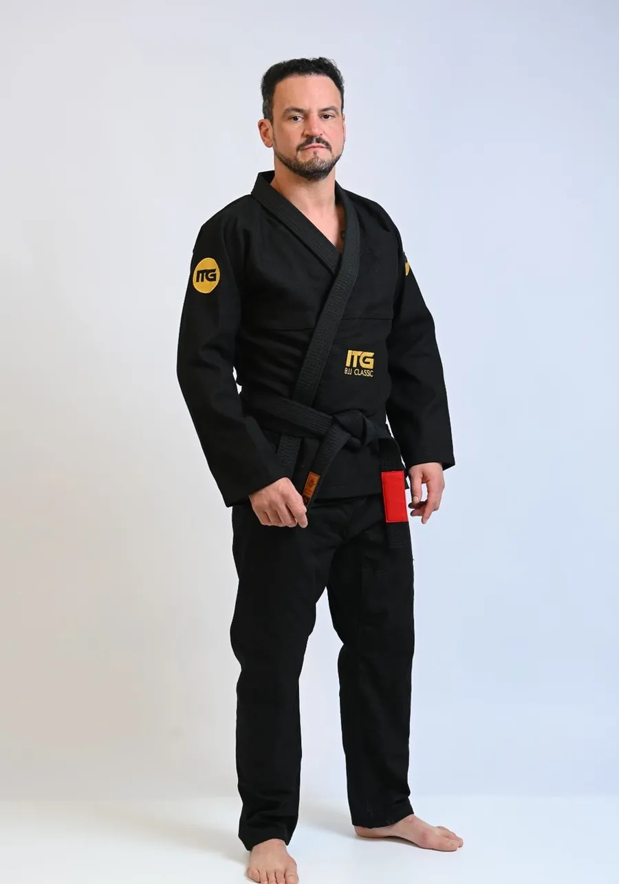 Kimono In The Guard BJJ Classic Preto