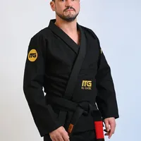 Kimono In The Guard BJJ Classic Preto - imagem 6