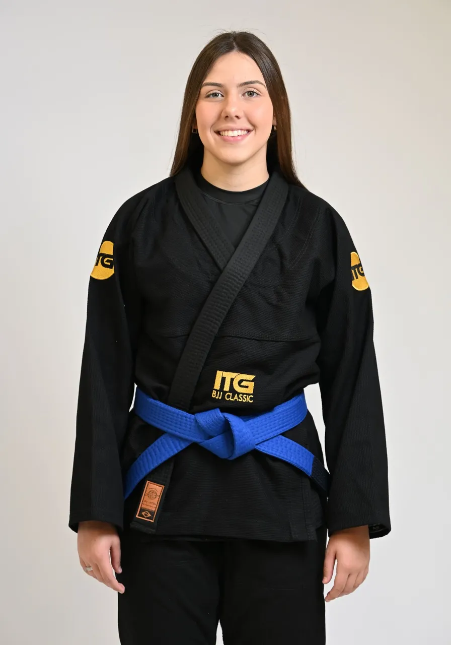Kimono In The Guard Feminino BJJ Classic Preto