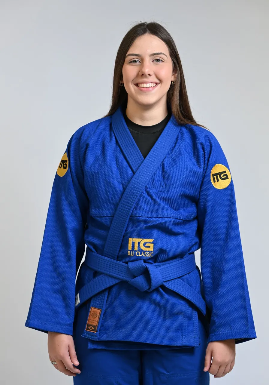 Kimono In The Guard Feminino BJJ Classic Azul