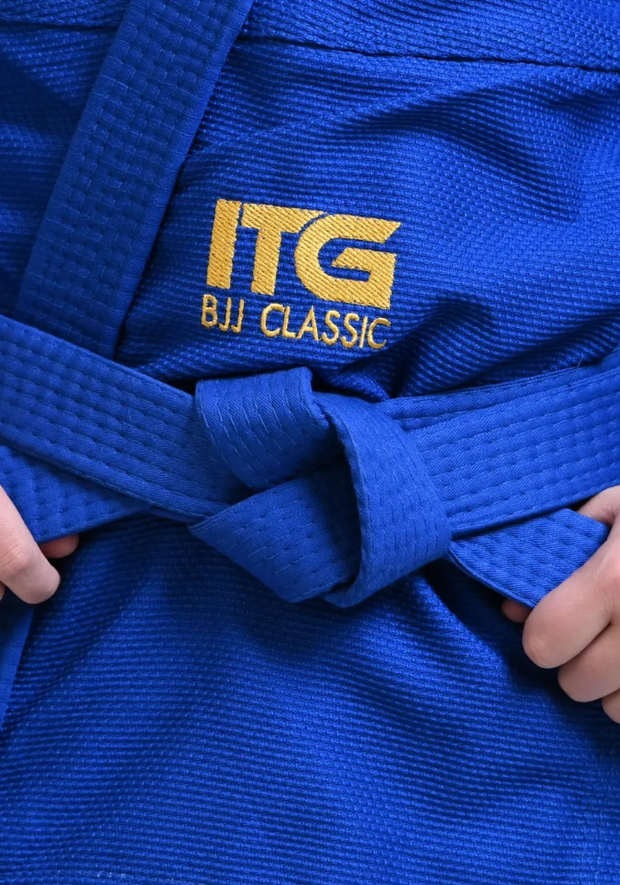 Kimono In The Guard Feminino BJJ Classic Azul