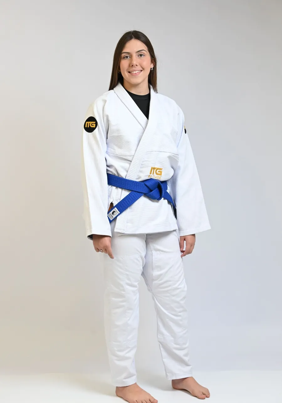 Kimono In The Guard Feminino BJJ Classic Branco
