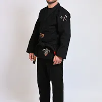 Kimono In The Guard Jiu-Jitsu Viking Preto - imagem 5