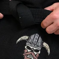 Kimono In The Guard Jiu-Jitsu Viking Preto - imagem 7