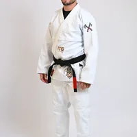Kimono In The Guard Jiu-Jitsu Viking Branco - imagem 6