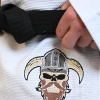 Kimono In The Guard Jiu-Jitsu Viking Branco - imagem 4