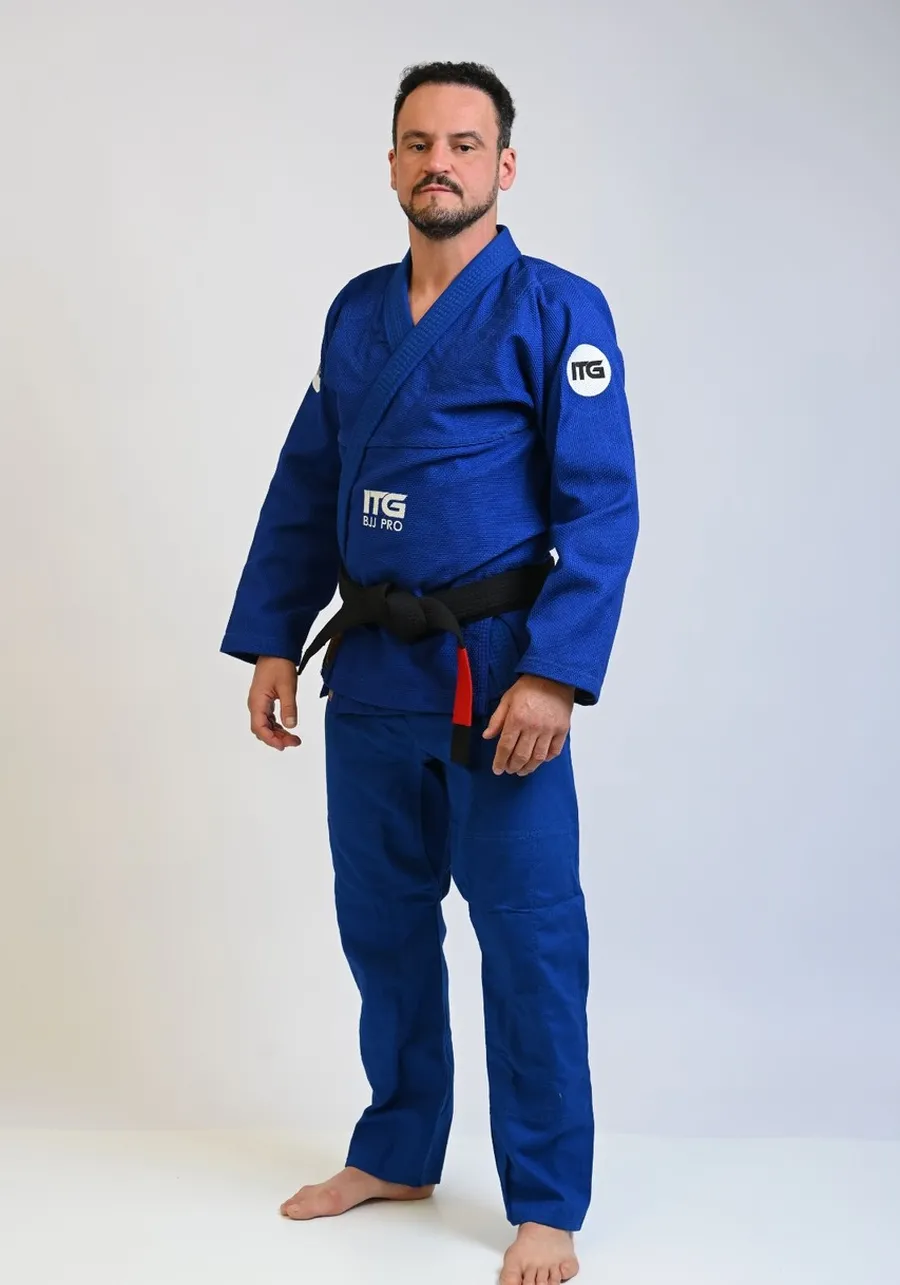 Kimono In The Guard BJJ Pró Azul