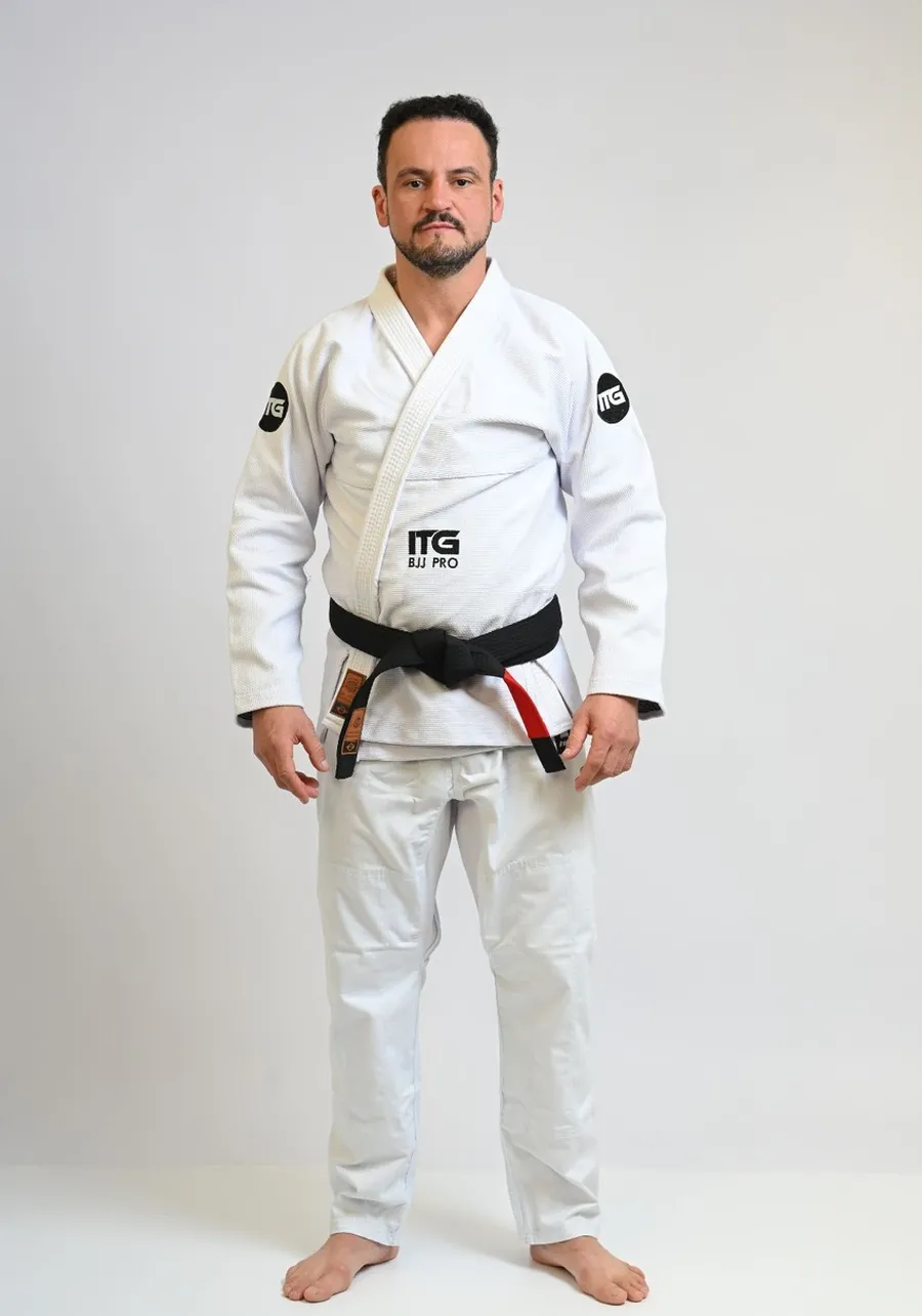 Kimono In The Guard BJJ Pró Branco