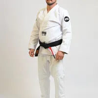 Kimono In The Guard BJJ Pró Branco - imagem 4