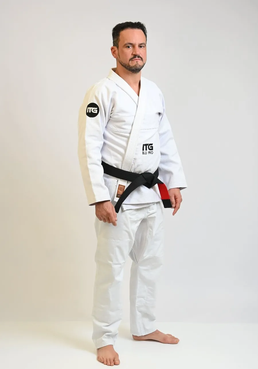 Kimono In The Guard BJJ Pró Branco