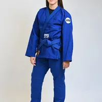 Kimono In The Guard Feminino BJJ Pró Azul - imagem 5