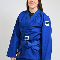 Kimono In The Guard Feminino BJJ Pró Azul - imagem 3