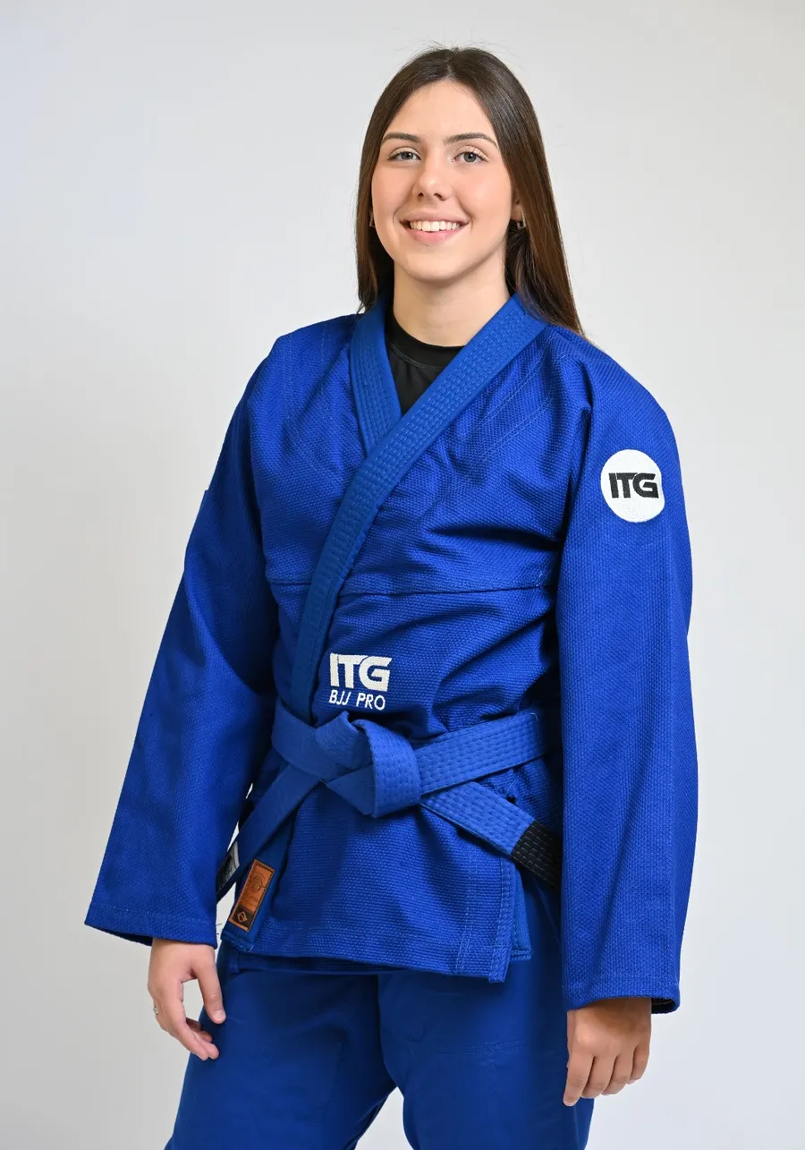 Kimono In The Guard Feminino BJJ Pró Azul