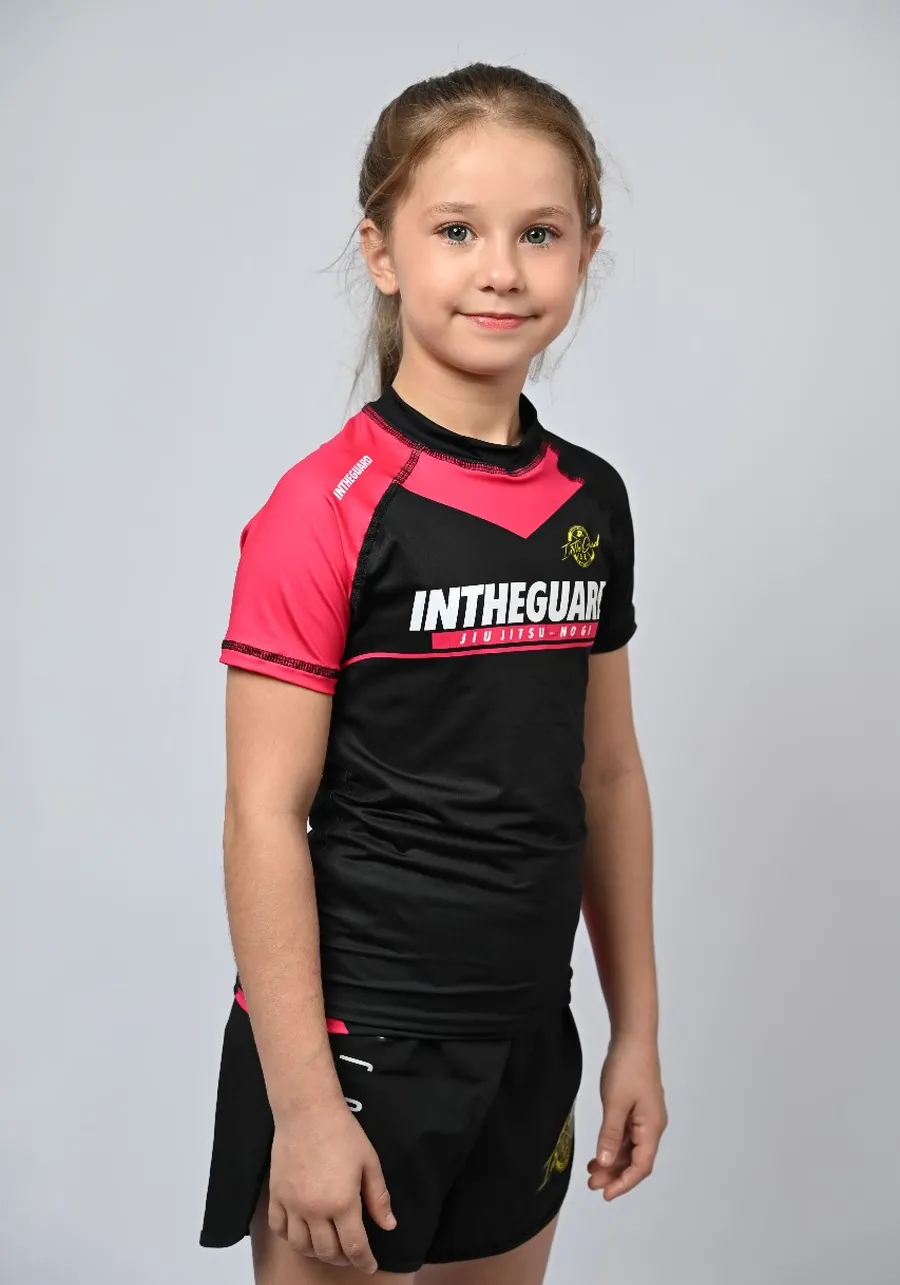 Rash Guard Infantil Feminina Team ITG Pink
