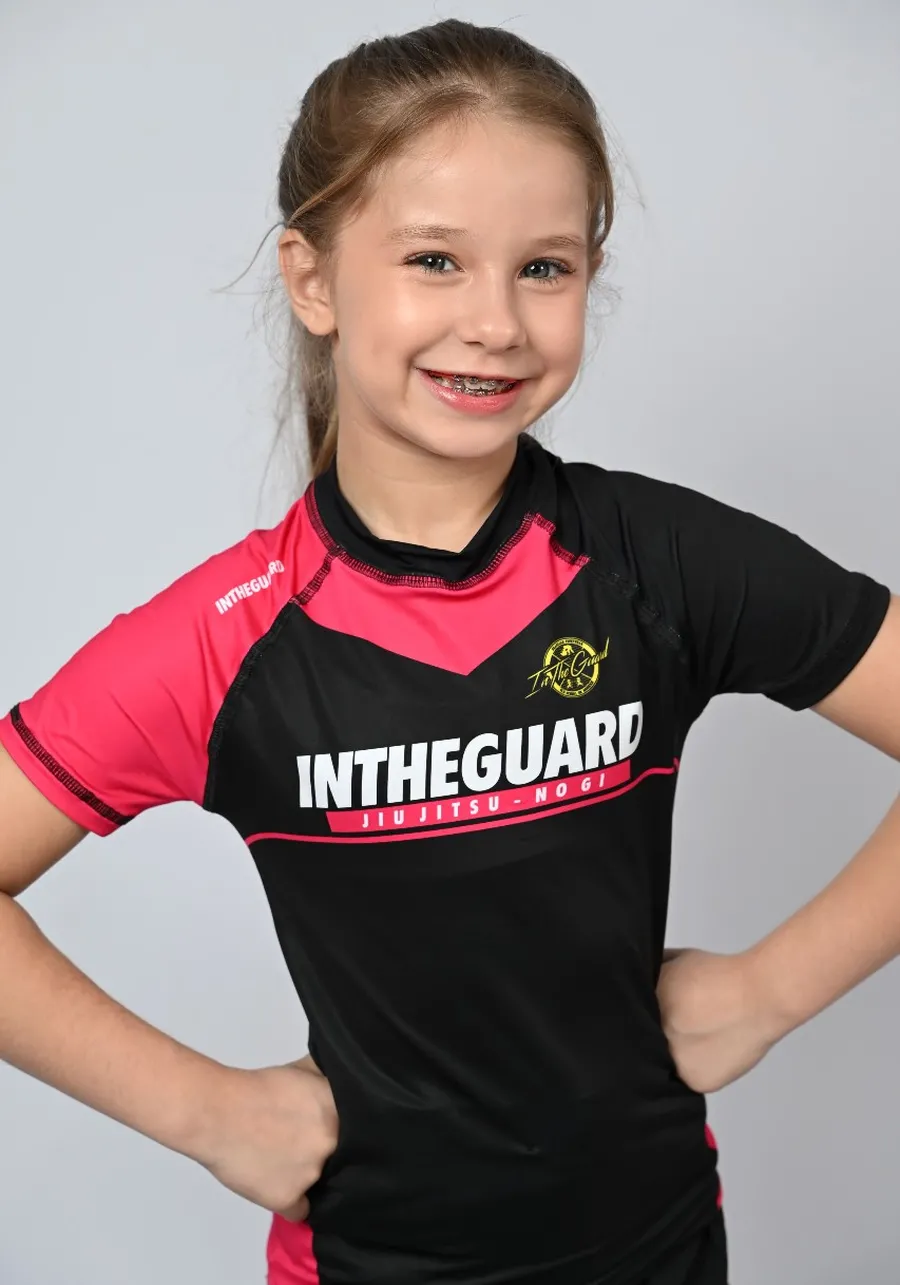 Rash Guard Infantil Feminina Team ITG Pink