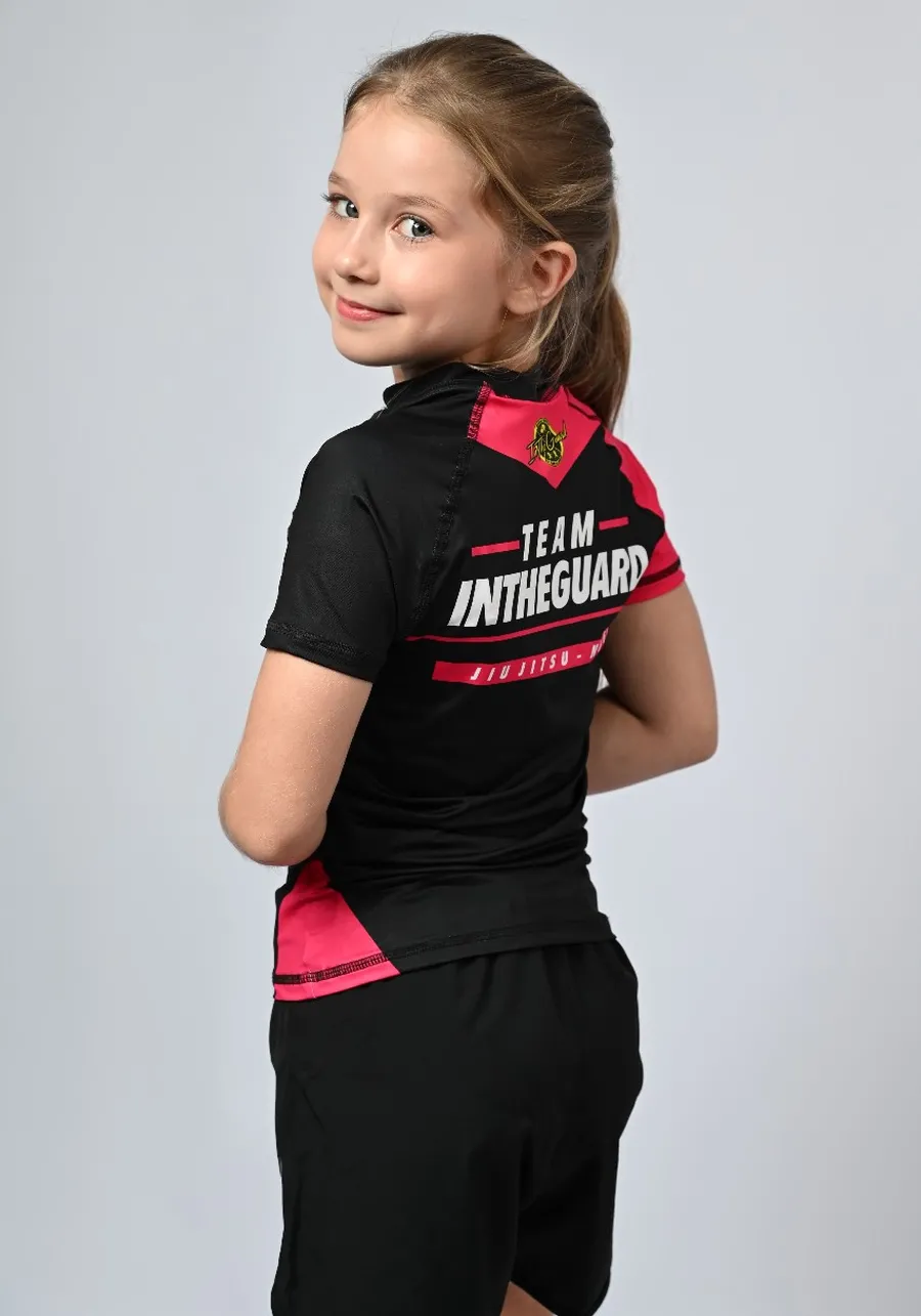 Rash Guard Infantil Feminina Team ITG Pink