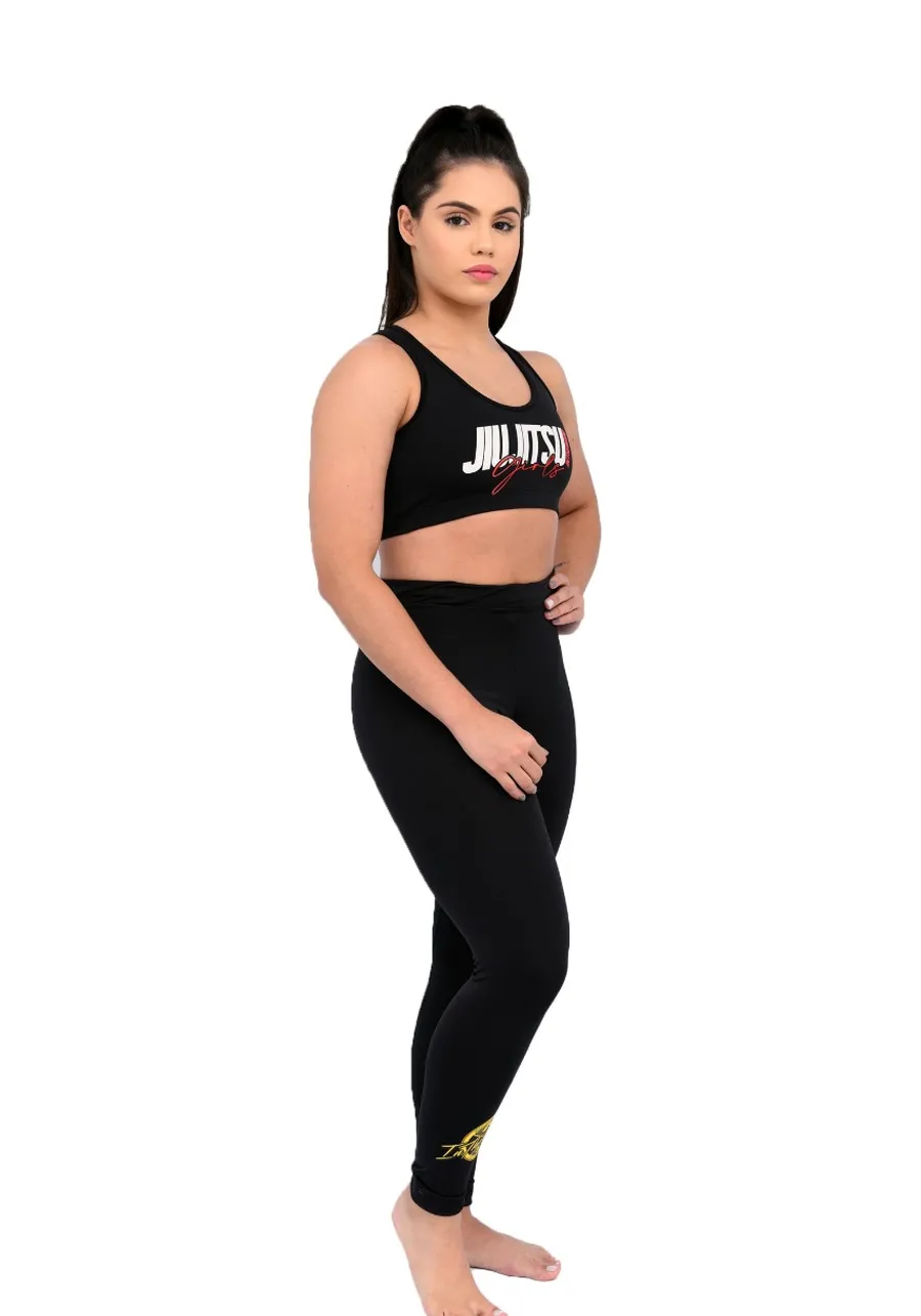 Calça de Compressão Feminina Basic Jiu-Jitsu