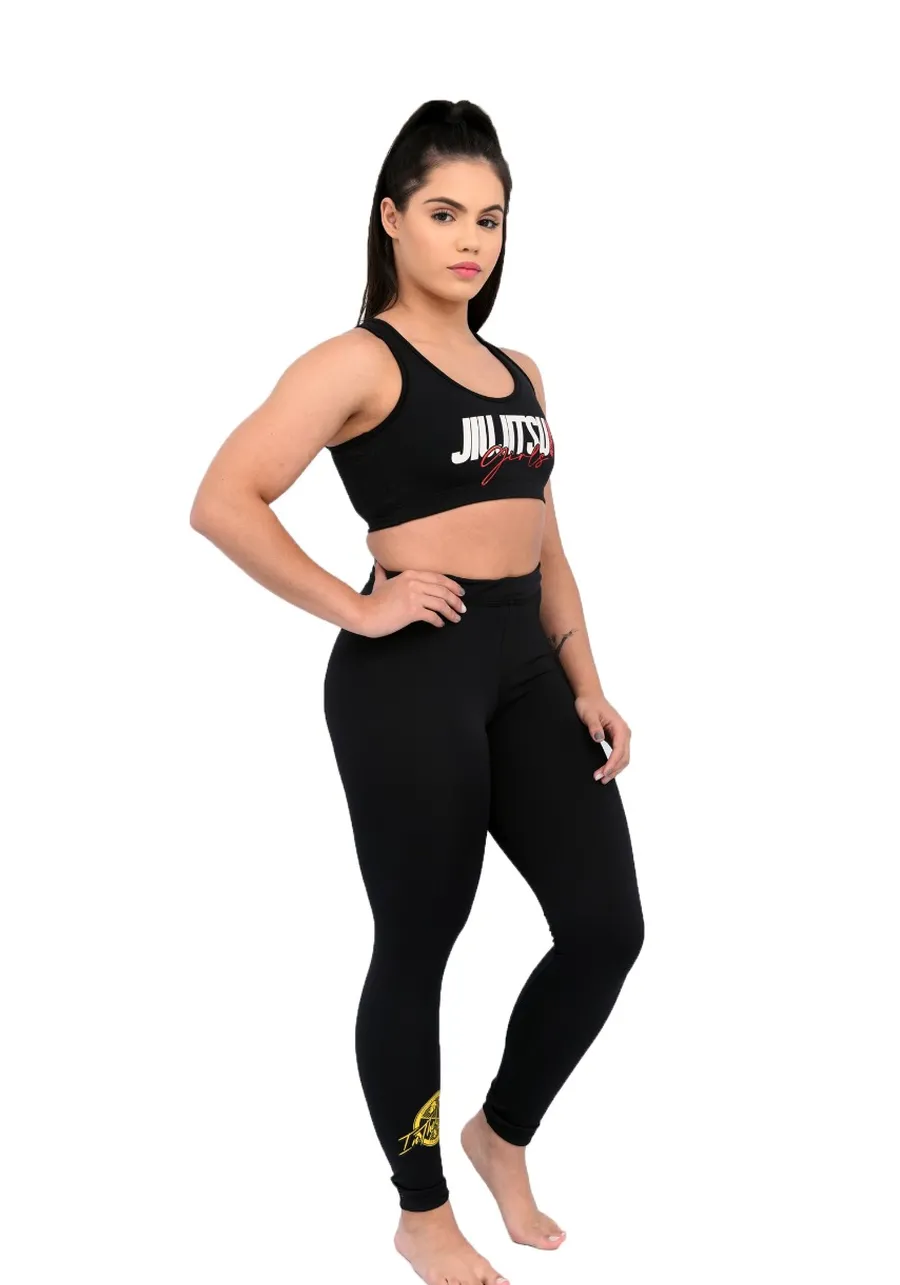 Calça de Compressão Feminina Basic Jiu-Jitsu