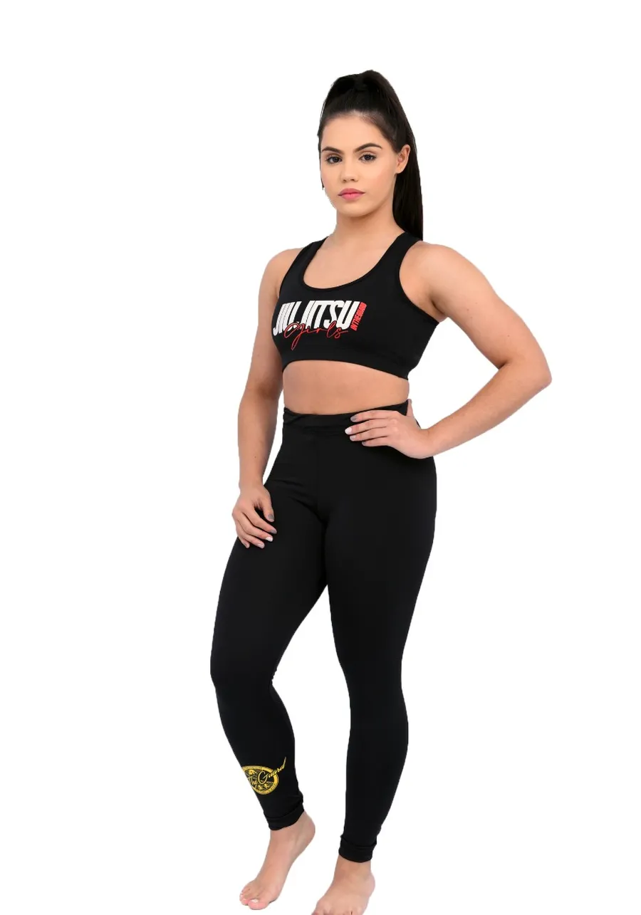 Calça de Compressão Feminina Basic Jiu-Jitsu