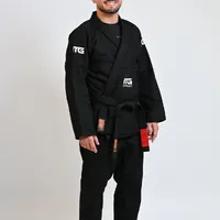  Kimono In The Guard Jiu-Jitsu Ultra Light - Preto - imagem 3