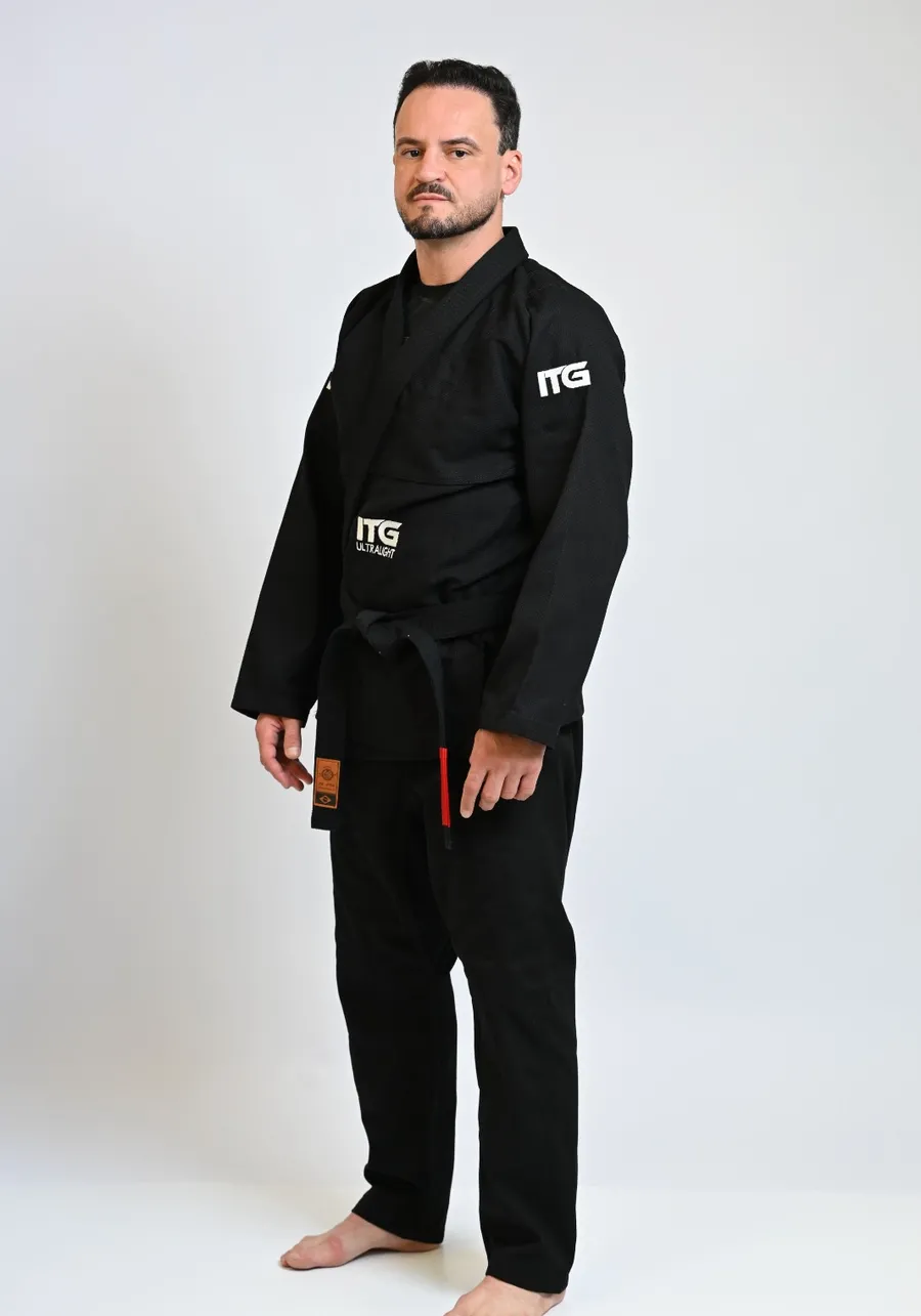 Kimono In The Guard Jiu-Jitsu Ultra Light - Preto