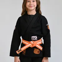 Kimono Infantil In The Guard Capivara  -  PRETO - imagem 2
