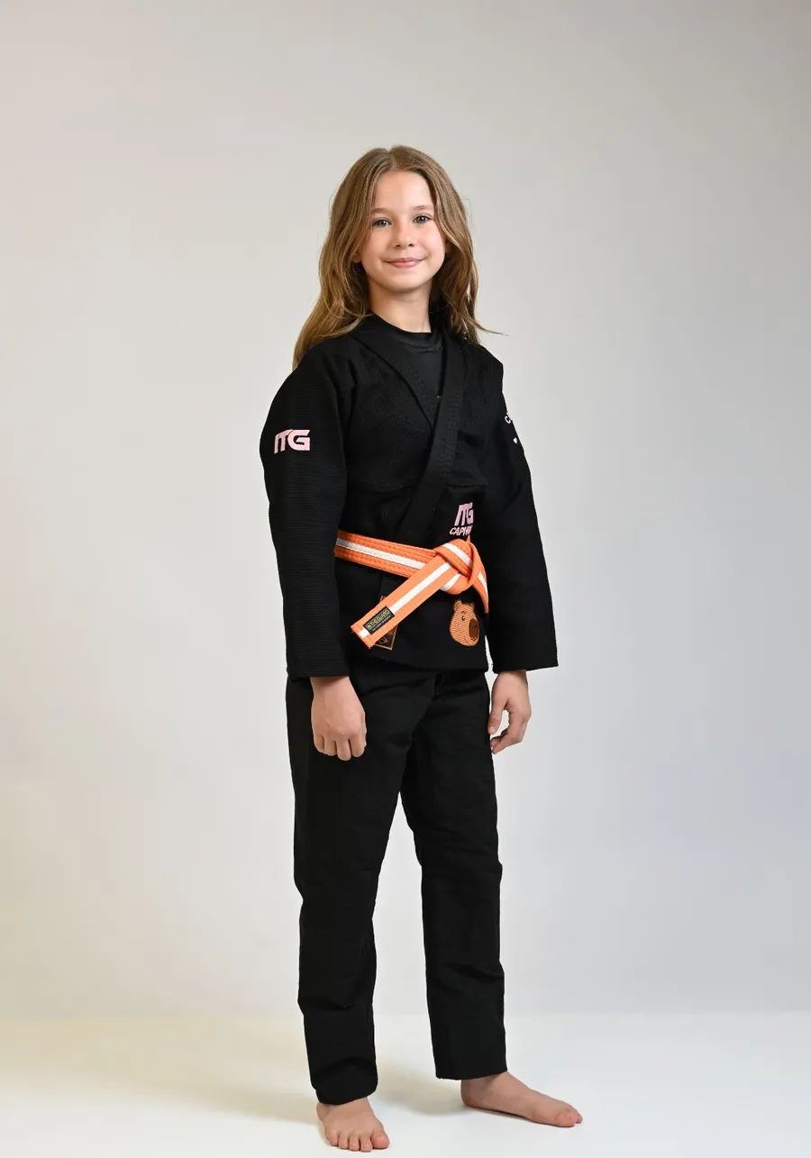 Kimono Infantil In The Guard Capivara  -  PRETO