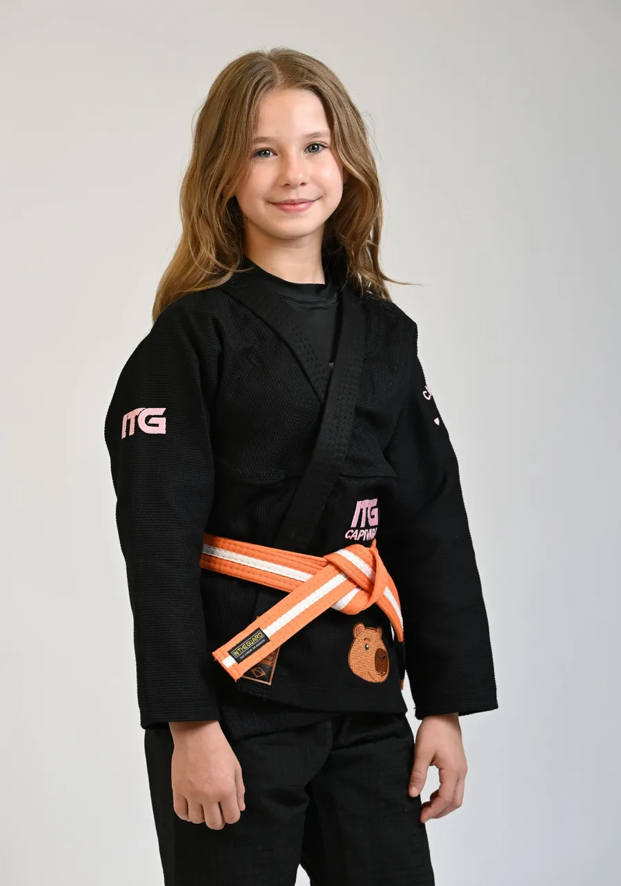 Kimono Infantil In The Guard Capivara  -  PRETO