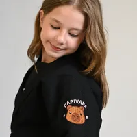 Kimono Infantil In The Guard Capivara  -  PRETO - imagem 9