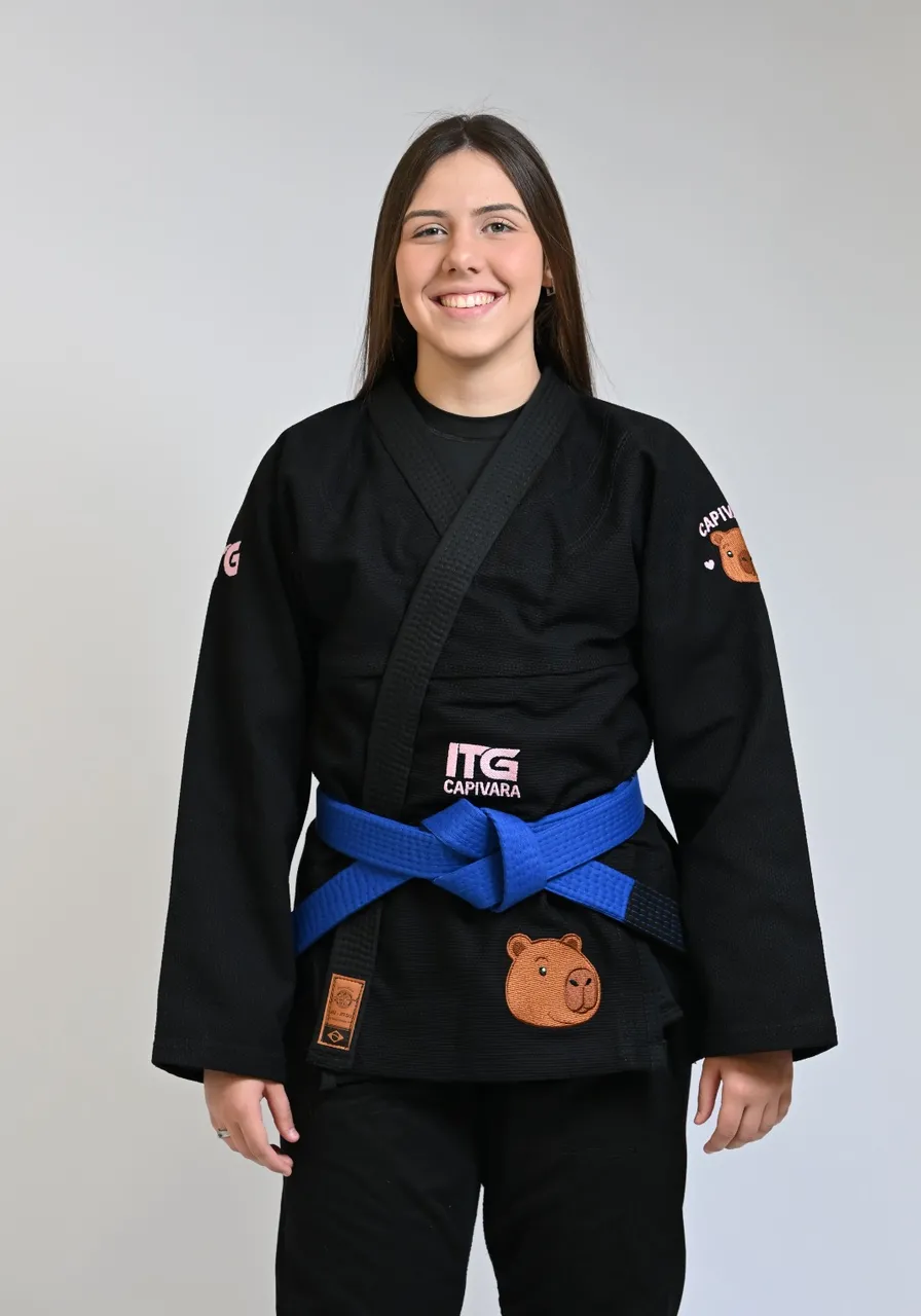 Kimono In The Guard Capivara- Preto