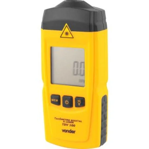 Tacômetro digital a laser, TDV 100 VONDER