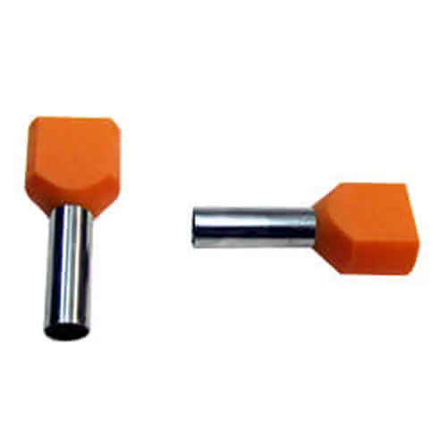 Terminal Tubo Duplo 4.0mm LUKMA