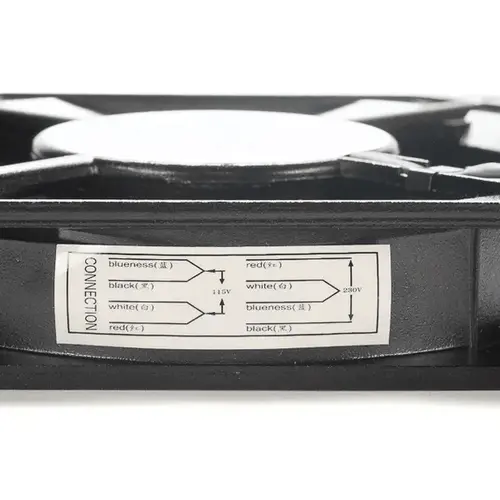 Ventilador 12x12x2,5cm Alimentação: 127V SIBRATEC